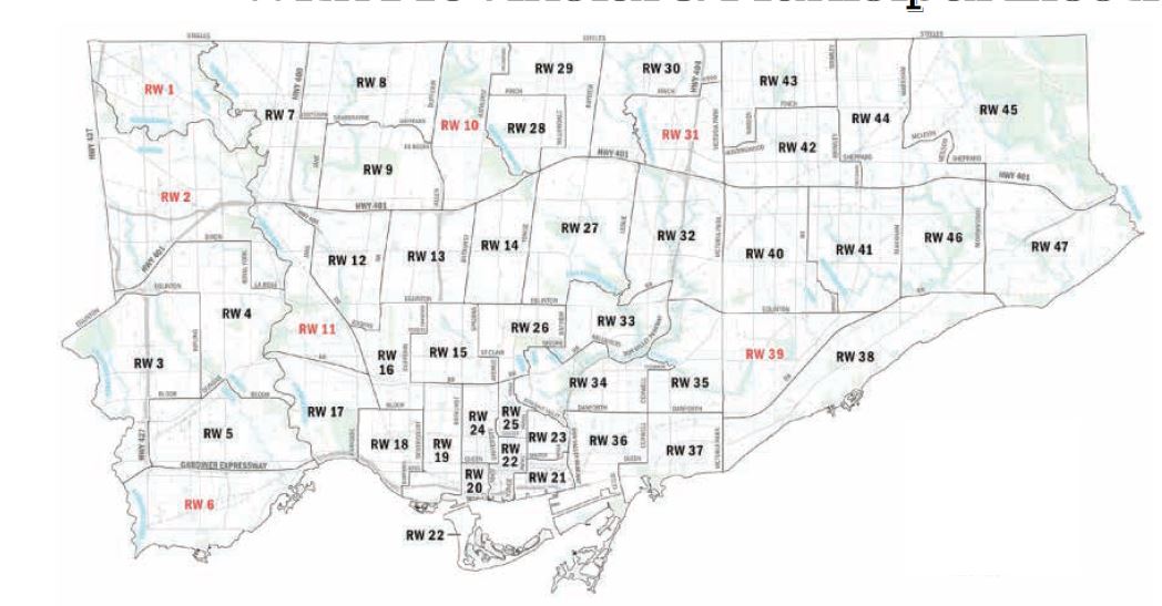 Toronto's Scrapped 47 Wards